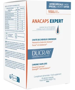 shop DUCRAY Anacaps Expert Chronic Hairloss 90 Pieces af DUCRAY - online shopping tilbud rabat hos shoppetur.dk