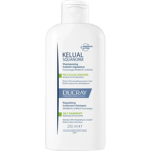 shop DUCRAY Kelual Squanorm Shampoo Oily Dandruff 200 ml af DUCRAY - online shopping tilbud rabat hos shoppetur.dk