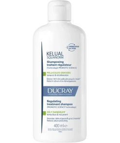 shop DUCRAY Kelual Squanorm Shampoo Oily Dandruff 400 ml af DUCRAY - online shopping tilbud rabat hos shoppetur.dk