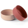 shop Dantoy skåle - Tiny Eaters - Sand/rust-bordeaux af dantoy - online shopping tilbud rabat hos shoppetur.dk