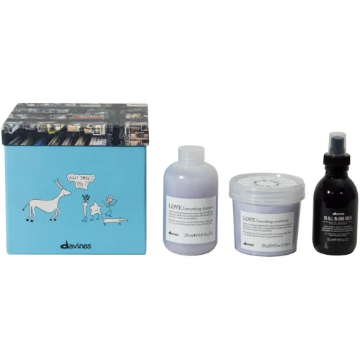 shop Davines LOVE SMOOTH Gift set 2024 (Limited Edition) af Davines - online shopping tilbud rabat hos shoppetur.dk