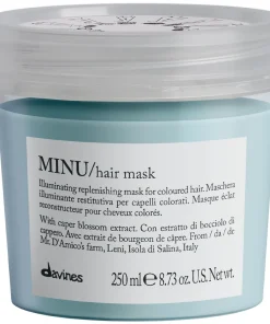 shop Davines MINU Hair Mask 250 ml af Davines - online shopping tilbud rabat hos shoppetur.dk