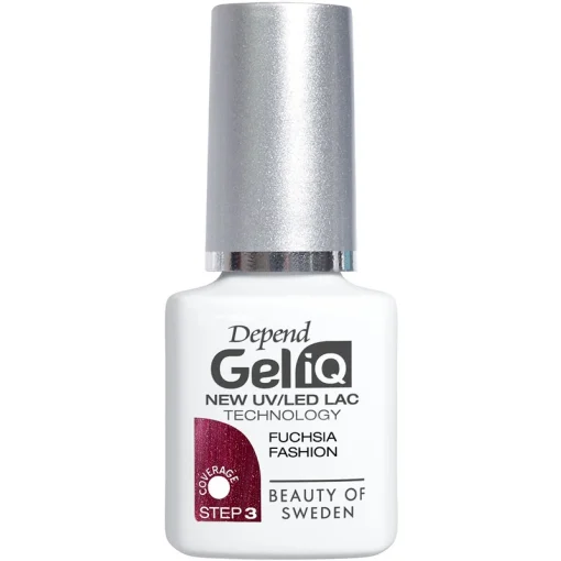 shop Depend Cosmetic Gel iQ Polish Step 3 - 5 ml - Fuchsia Fashion af Depend Cosmetic - online shopping tilbud rabat hos shoppetur.dk