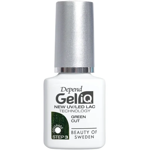 shop Depend Cosmetic Gel iQ Polish Step 3 - 5 ml - Green Cut af Depend Cosmetic - online shopping tilbud rabat hos shoppetur.dk