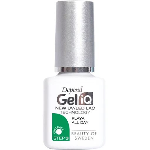 shop Depend Cosmetic Gel iQ Polish Step 3 - 5 ml - Playa All Day af Depend Cosmetic - online shopping tilbud rabat hos shoppetur.dk