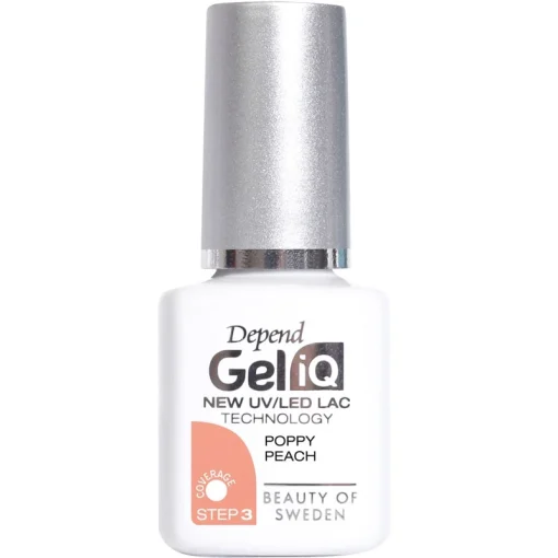 shop Depend Cosmetic Gel iQ Polish Step 3 - 5 ml - Poppy Peach af Depend Cosmetic - online shopping tilbud rabat hos shoppetur.dk