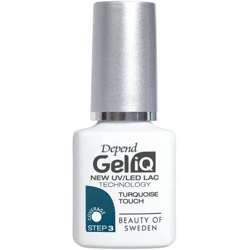 shop Depend Cosmetic Gel iQ Polish Step 3 - 5 ml - Turquoise Touch af Depend Cosmetic - online shopping tilbud rabat hos shoppetur.dk