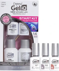 shop Depend Cosmetic Gel iQ Start Kit + Choose 3 Gel Polish Colors af Depend Cosmetic - online shopping tilbud rabat hos shoppetur.dk