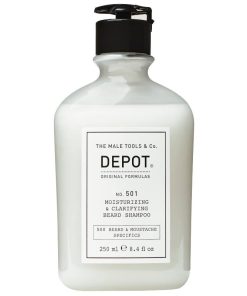 shop Depot No. 501 Moisturizing & Clarifying Beard Shampoo 250 ml af Depot The Male Tools & Co - online shopping tilbud rabat hos shoppetur.dk