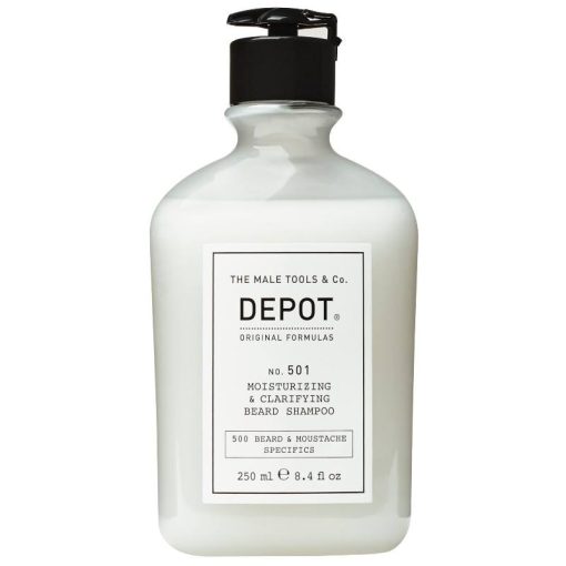 shop Depot No. 501 Moisturizing & Clarifying Beard Shampoo 250 ml af Depot The Male Tools & Co - online shopping tilbud rabat hos shoppetur.dk