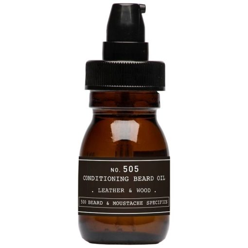 shop Depot No. 505 Conditioning Beard Oil 30 ml - Leather & Wood af Depot The Male Tools & Co - online shopping tilbud rabat hos shoppetur.dk