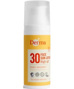 shop Derma Face Sun Lotion SPF 30 - 50 ml af Derma - online shopping tilbud rabat hos shoppetur.dk