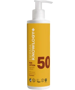 shop DermaKnowlogy Sun Lotion SPF 50 - 200 ml af DermaKnowlogy - online shopping tilbud rabat hos shoppetur.dk