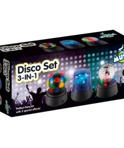 shop Disco lampe - 3-i-1 sæt af  - online shopping tilbud rabat hos shoppetur.dk