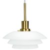 shop Dyberg Larsen pendel - DL20 - Messing/opalhvid af dyberg-larsen - online shopping tilbud rabat hos shoppetur.dk