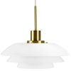 shop Dyberg Larsen pendel - DL31 - Messing/opalhvid af dyberg-larsen - online shopping tilbud rabat hos shoppetur.dk