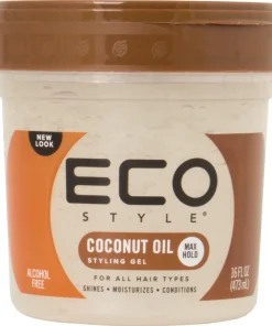 shop Eco Styler Coconut Styling Gel 473 ml af Eco Styler - online shopping tilbud rabat hos shoppetur.dk