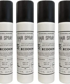 shop Ecooking Hair Spray 75 ml x 4 af Ecooking - online shopping tilbud rabat hos shoppetur.dk