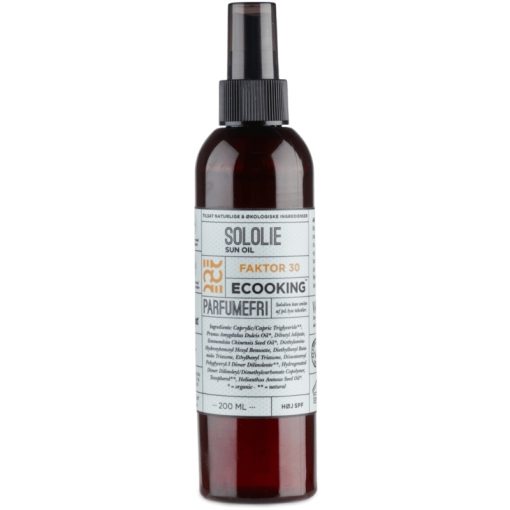 shop Ecooking Sololie SPF 30 - 200 ml af Ecooking - online shopping tilbud rabat hos shoppetur.dk