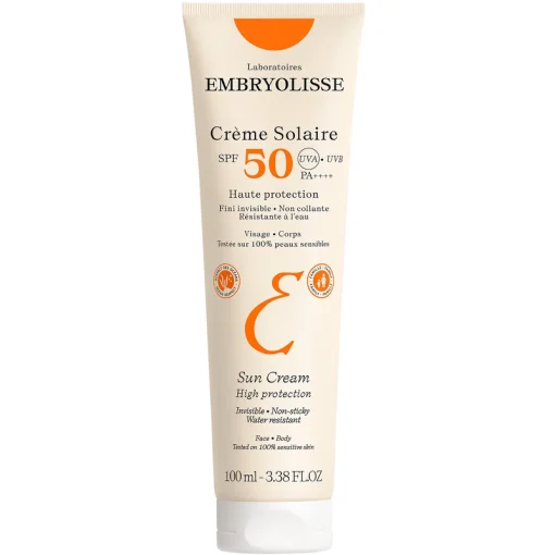 shop Embryolisse Sun Cream SPF 50 - 100 ml af Embryolisse - online shopping tilbud rabat hos shoppetur.dk