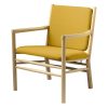 shop Erik Ole Jørgensen lænestol - J147 - Eg/okkergul af fdb-moebler - online shopping tilbud rabat hos shoppetur.dk