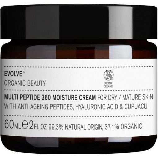 shop Evolve Multi Peptide 360 Moisture Cream 60 ml af Evolve Organic Beauty - online shopping tilbud rabat hos shoppetur.dk