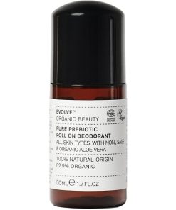 shop Evolve Pure Prebiotic Roll On Deodorant 50 ml af Evolve Organic Beauty - online shopping tilbud rabat hos shoppetur.dk