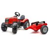 shop Falk traktor med vogn - Massey Ferguson - Rød af falk - online shopping tilbud rabat hos shoppetur.dk