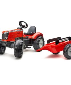 shop Falk traktor med vogn - Massey Ferguson - Rød af falk - online shopping tilbud rabat hos shoppetur.dk