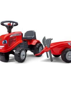 shop Falk traktor med vogn - Massey Ferguson - Rød af falk - online shopping tilbud rabat hos shoppetur.dk