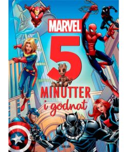 shop Fem minutter i godnat - Marvel - Indbundet af  - online shopping tilbud rabat hos shoppetur.dk