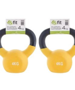 shop &Fit kettlebells - 4 kg - 2 stk. af ogfit - online shopping tilbud rabat hos shoppetur.dk