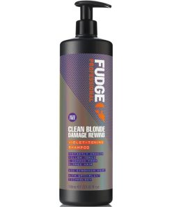 shop Fudge Clean Blonde Damage Rewind Toning Shampoo 1000 ml af Fudge - online shopping tilbud rabat hos shoppetur.dk