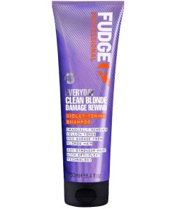 shop Fudge Everyday Clean Blonde Damage Rewind Shampoo 250 ml af Fudge - online shopping tilbud rabat hos shoppetur.dk