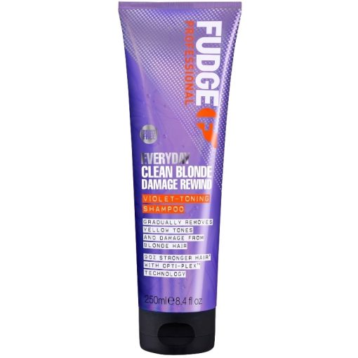 shop Fudge Everyday Clean Blonde Damage Rewind Shampoo 250 ml af Fudge - online shopping tilbud rabat hos shoppetur.dk