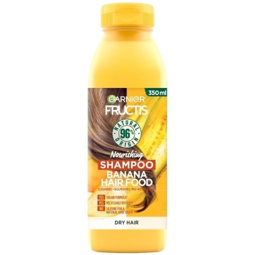 shop Garnier Fructis Banana Hair Food Shampoo 350 ml af Garnier - online shopping tilbud rabat hos shoppetur.dk