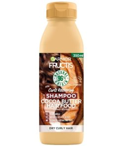 shop Garnier Fructis Cocoa Butter Hair Food Shampoo 350 ml af Garnier - online shopping tilbud rabat hos shoppetur.dk