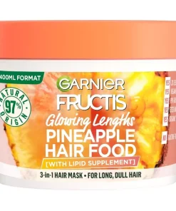 shop Garnier Fructis Hair Food Pineapple Mask 400 ml af Garnier - online shopping tilbud rabat hos shoppetur.dk