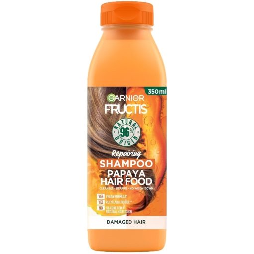 shop Garnier Fructis Papaya Hair Food Shampoo 350 ml af Garnier - online shopping tilbud rabat hos shoppetur.dk