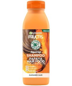 shop Garnier Fructis Papaya Hair Food Shampoo 350 ml af Garnier - online shopping tilbud rabat hos shoppetur.dk