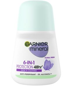 shop Garnier Mineral 6-in-1 Protection 48H Deo Roll-On 50 ml af Garnier - online shopping tilbud rabat hos shoppetur.dk