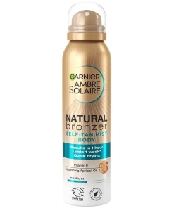 shop Garnier Natural Bronzer Self Tan Mist Body Medium 150 ml af Garnier - online shopping tilbud rabat hos shoppetur.dk