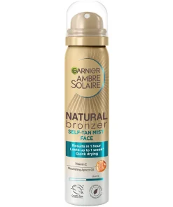 shop Garnier Natural Bronzer Self Tan Mist Face Intense 75 ml af Garnier - online shopping tilbud rabat hos shoppetur.dk