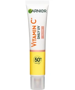 shop Garnier SkinActive Vitamin C Glow-Boosting Daily UV Fluid SPF 50+ - 40 ml af Garnier - online shopping tilbud rabat hos shoppetur.dk