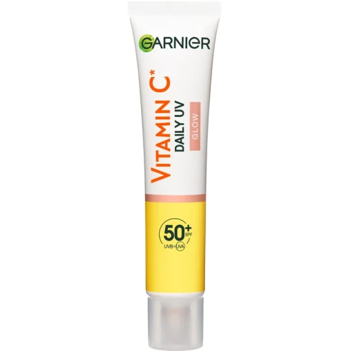 shop Garnier SkinActive Vitamin C Glow-Boosting Daily UV Fluid SPF 50+ - 40 ml af Garnier - online shopping tilbud rabat hos shoppetur.dk