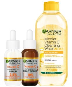 shop Garnier SkinActive Vitamin C Skin Routine Set af Garnier - online shopping tilbud rabat hos shoppetur.dk