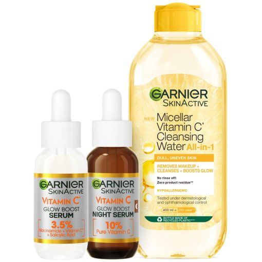 shop Garnier SkinActive Vitamin C Skin Routine Set af Garnier - online shopping tilbud rabat hos shoppetur.dk