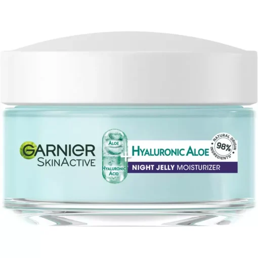 shop Garnier Skinactive Aloe Vera Hyaluronic Night Moisturizing Jelly 50 ml af Garnier - online shopping tilbud rabat hos shoppetur.dk