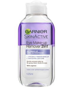 shop Garnier Skinactive Cleansing Eye Make-Up Remover 125 ml af Garnier - online shopping tilbud rabat hos shoppetur.dk