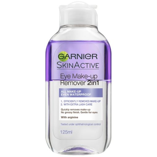 shop Garnier Skinactive Cleansing Eye Make-Up Remover 125 ml af Garnier - online shopping tilbud rabat hos shoppetur.dk